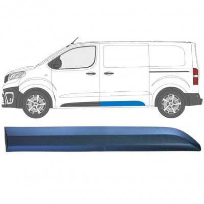 Takan koristelista varten Toyota Proace 2016- / Oikea 12821