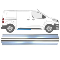 Sivuoven kynnysprofiili varten Toyota Proace Verso 2016- / Vasen = Oikea (symmetrinen) / Sarja 12813