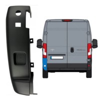 Takapuskurin kulma 180 astetta varten Toyota Proace Max 2024- / Vasen 15941