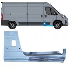 Opravný diel B-stĺpika + Dørpanel reparationsplade varten Toyota Proace Max 2024- / Oikea 16732