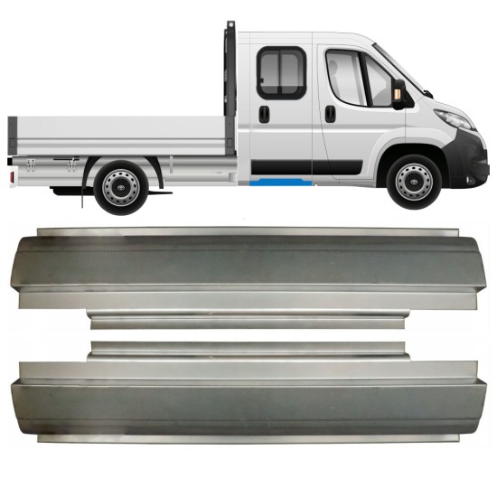 Takalokasuojan korjauspaneeli varten Toyota Proace Max 2024- / Vasen+Oikea 16692