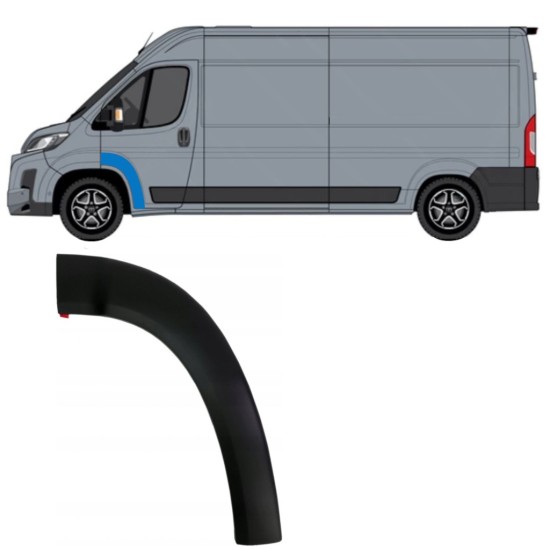 Etuoven koristelista varten Toyota Proace Max 2024- / Vasen 15883