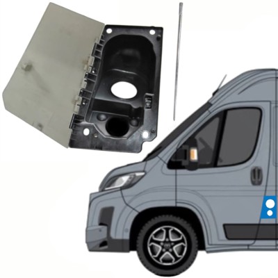 EURO 6 ADBLUE polttoaineen täyttöaukon luukku varten Toyota Proace Max 2024- / Vasen / Sarja 15945