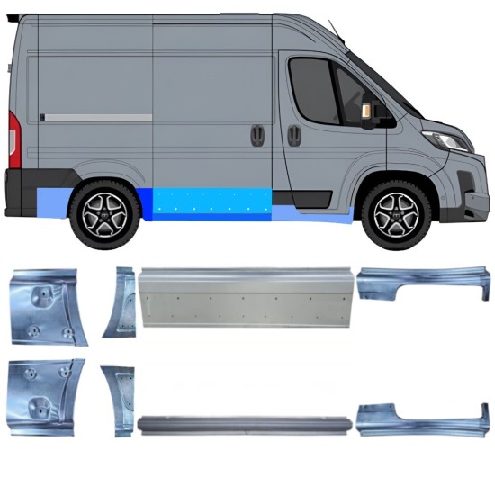 Korjauspaneeli aseta varten Toyota Proace Max 2024- / Vasen+Oikea 16752