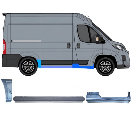 Korjauspaneeli aseta varten Toyota Proace Max 2024- / Oikea 16759