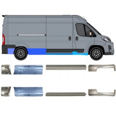 Korjauspaneeli aseta varten Toyota Proace Max 2024- / Vasen+Oikea / 16706