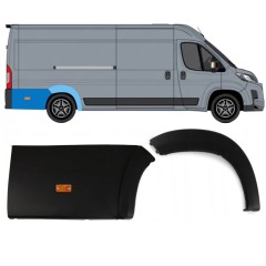 Takalokasuojan listasarja lampulla varten Toyota Proace Max 2024- / Oikea 15889