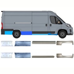 Korjauspaneeli aseta varten Toyota Proace Max 2024- / Vasen+Oikea 16705