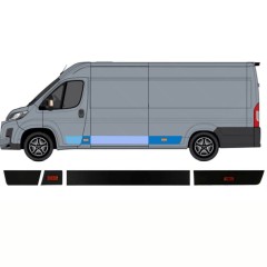 Sivulistat sarja varten Toyota Proace Max 2024- / Vasen 15886