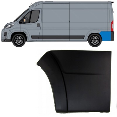 Takan koristelista varten Toyota Proace Max 2024- / Vasen 15920