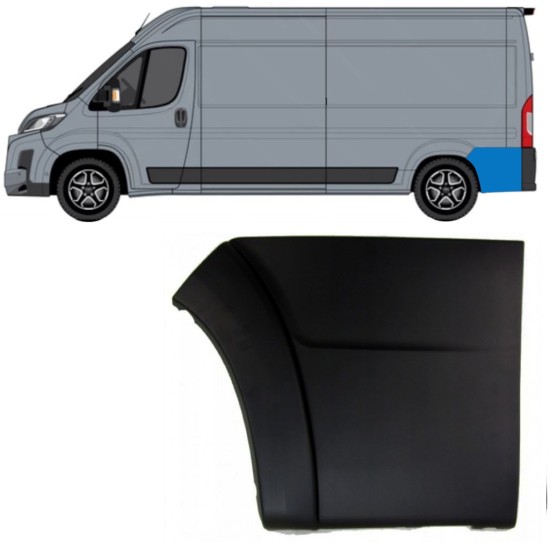 Takan koristelista varten Toyota Proace Max 2024- / Vasen 15920