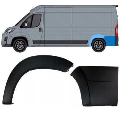 Takan koristelista varten Toyota Proace Max 2024- / Vasen 15910