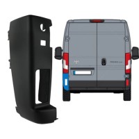 Takapuskurin kulma 180 astetta varten Toyota Proace Max 2024- / Vasen 15941