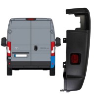 Takapuskurin kulma 270 astetta varten Toyota Proace Max 2024- / Oikea 15938