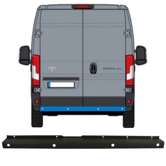 Takapuskuri PDC varten Toyota Proace Max 2024- 15934