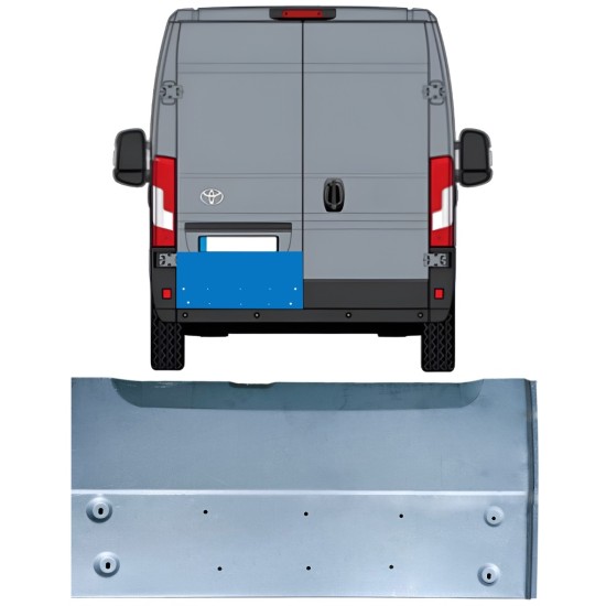 Korjauspellit takaoven varten Toyota Proace Max 2024- / Vasen 16736