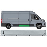 Sisäinen sivuoven kynnysprofiili varten Toyota Proace Max 2024- / Oikea 17046