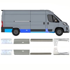 Korjauspaneeli aseta varten Toyota Proace Max 2024- / Vasen+Oikea 16712
