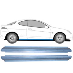 Kynnyspelti korjauspaneeli varten Ford Puma 1997-2002 / Vasen+Oikea / Sarja 9186