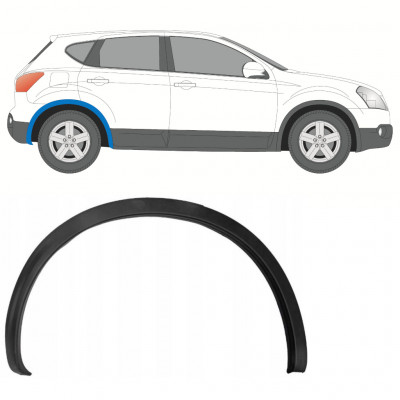 Takalokasuojan sivulista varten Nissan Qashqai 2007-2013  / Oikea 12685