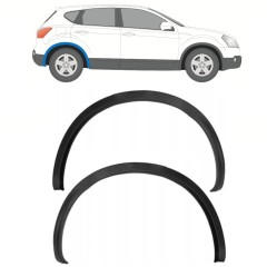 Takalokasuojan sivulista varten Nissan Qashqai 2007-2013 / Vasen+Oikea / Sarja 12687