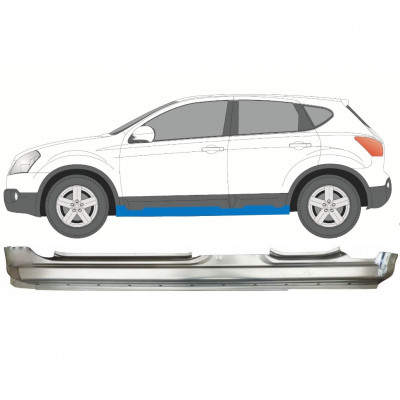 Kynnyspelti korjauspaneeli varten Nissan Qashqai 2007-2013 / Vasen 11565