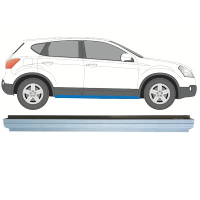 Kynnys sisäosa varten Nissan Qashqai 2007-2013 / Vasen = Oikea (symmetrinen) 14979