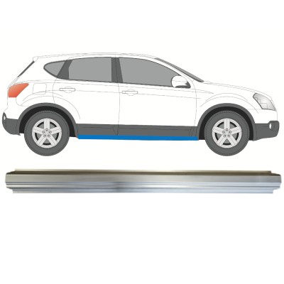 Kynnyspelti korjauspaneeli varten Nissan Qashqai 2007-2013 / Vasen = Oikea (symmetrinen) 14981