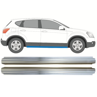 Kynnyspelti korjauspaneeli varten Nissan Qashqai 2007-2013 / Vasen+Oikea / Sarja 14982