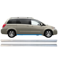 Kynnyspelti korjauspaneeli alempi osa varten Nissan Quest 2003-2009 / Vasen+Oikea / Sarja 15105