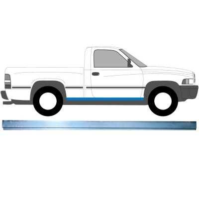 Kynnys sisäosa varten Dodge RAM 1993-2002 / Vasen = Oikea (symmetrinen) 16128