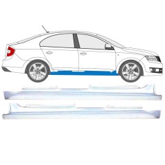 Kynnyspelti varten Skoda Rapid 2012-2022 / Vasen+Oikea / Sarja 11607
