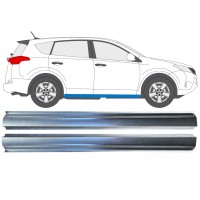 Kynnyspelti korjauspaneeli varten Toyota Rav4 2013-2018 / Vasen+Oikea / Sarja 16493