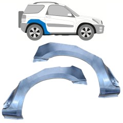 Takalokasuoja korjaussarja varten Toyota Rav4 2000-2005 / Vasen+Oikea / Sarja 10399