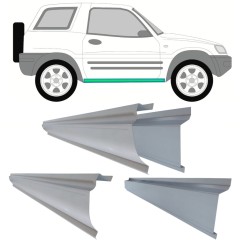 Sisäinen ja ulkoinen kynnyksen korjauspaneeli varten Toyota Rav4 1994-2000 / Vasen = Oikea (symmetrinen) / Sarja 11325