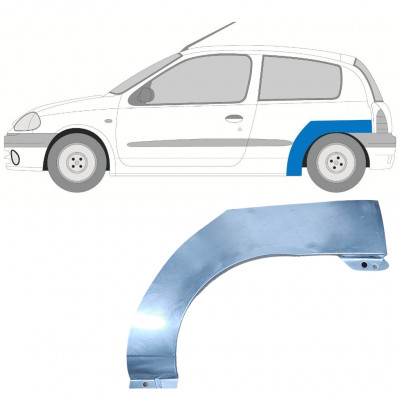 Takalokasuoja korjaussarja varten Renault Clio 1998-2012 / Vasen 7264