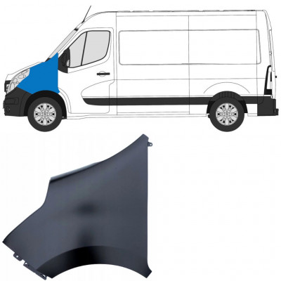 Etulokasuoja varten Renault Master 2010-2019 / Vasen 9017