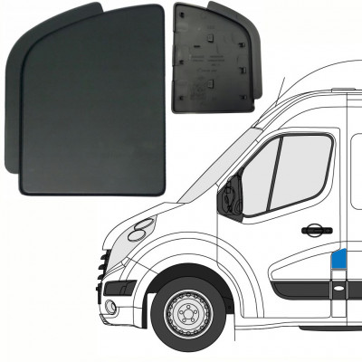 Polttoaineen täyttöaukon luukku varten Renault Master 2010- / Oikea 8350