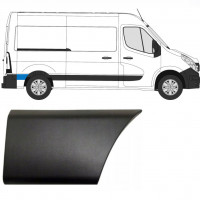 Takalokasuojan koristelista varten Renault Master 2010- / SWB / Oikea 8321