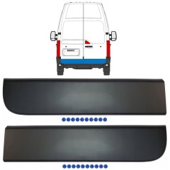 Takaoven koristelista varten Opel Movano 2010-2021 / Vasen+Oikea / Sarja 13220