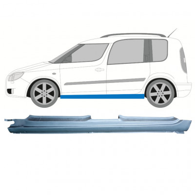 Kynnyspelti varten Skoda Roomster Praktik 2006-2015 / Vasen 12890