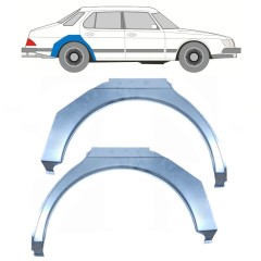 Takalokasuoja korjaussarja varten Saab 900 1978-1998 / Vasen+Oikea / Sarja 11045