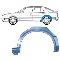 Takalokasuoja korjaussarja varten Saab 9000 1985-1998 / Vasen 8121