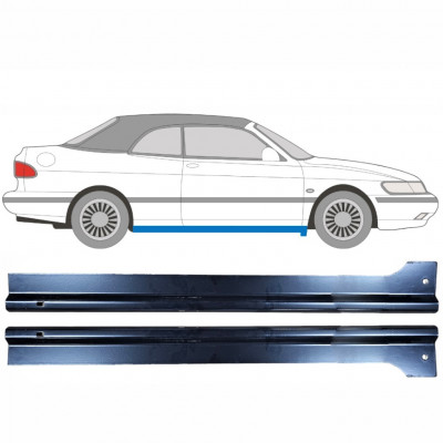 Kynnyspelti korjauspaneeli varten Saab 900 1978-1998 / Vasen+Oikea / Sarja 9351