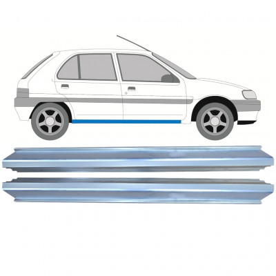 Kynnyspelti korjauspaneeli varten Citroen Saxo 1996-2004 / Vasen+Oikea / Sarja 10054