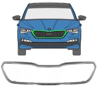Säleikön kehys varten Skoda Scala 2019- 16227