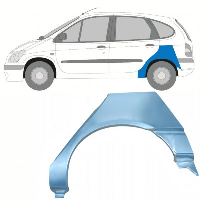 Takalokasuoja korjaussarja varten Renault Scenic 1995-2003 / Vasen 8404