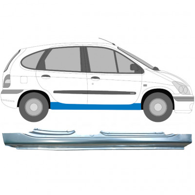 Kynnyspelti korjauspaneeli varten Renault Megane / Scenic 1995-2003 / Oikea 6036