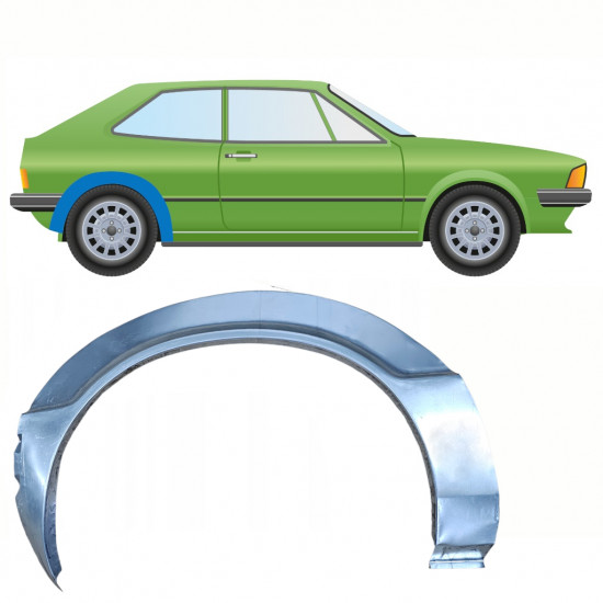 Takalokasuoja korjaussarja varten VW Scirocco 1974-1981 / Oikea 8796