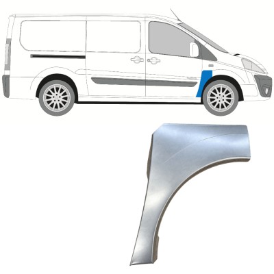 Etulokasuojan korjauspelti varten Fiat Scudo 2007-2016 / Oikea 12897